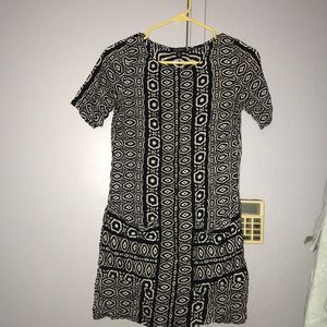 Lucky Brand Tribal Print Dress w/ Pockets